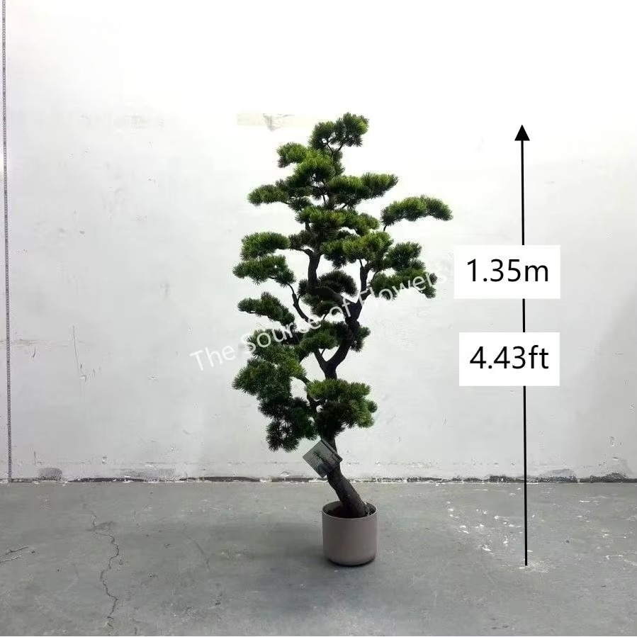 Us Bonsai Garden - 人工杉松の木 室内屋外庭園造園盆栽装飾 耐久性のあるプラスチック製人工木材