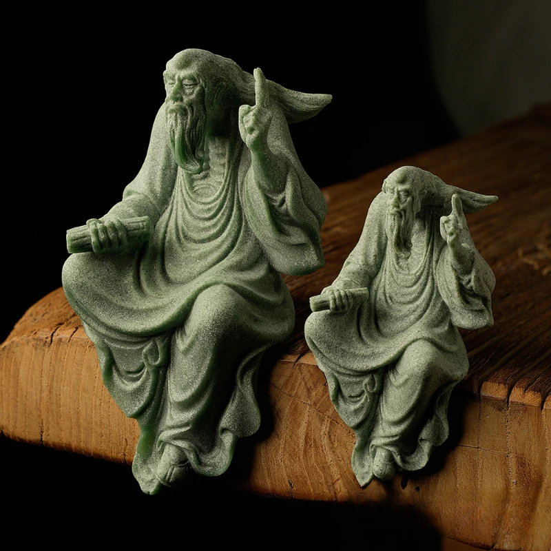 Bonsai Garden China - 仏像家の装飾彫刻禅屋内盆栽グッズ置物卓上装飾品ミニ庭風景装飾