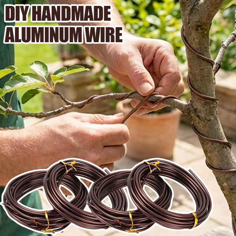 アルミニウムワイヤー、曲げられるクラフトワイヤー、盆栽のトレ - Bonsai Wire Aluminum のレビューと価格
