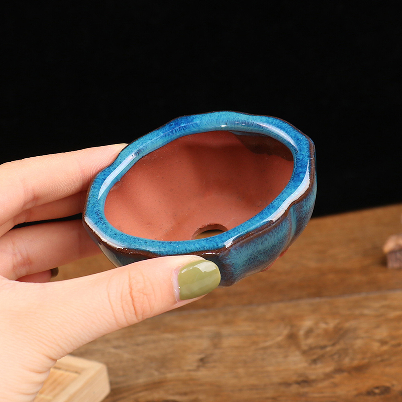 家の装飾用の中国の植木鉢,9.7x6.6x3.2cm - Training Pot Ceramic のレビューと価格
