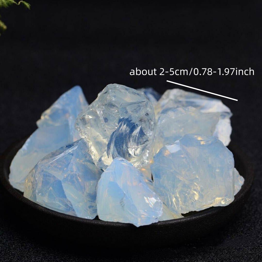 40g/120g/240g 天然オパール原石、不規則な鉱物標 - Bonsai Garden China のレビューと価格