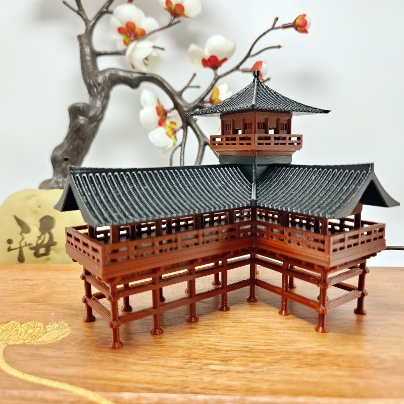 3Dプリント禅庭水族館盆栽中国麗城像古代建築模型日本館装飾 - Bonsai Garden China のレビューと価格