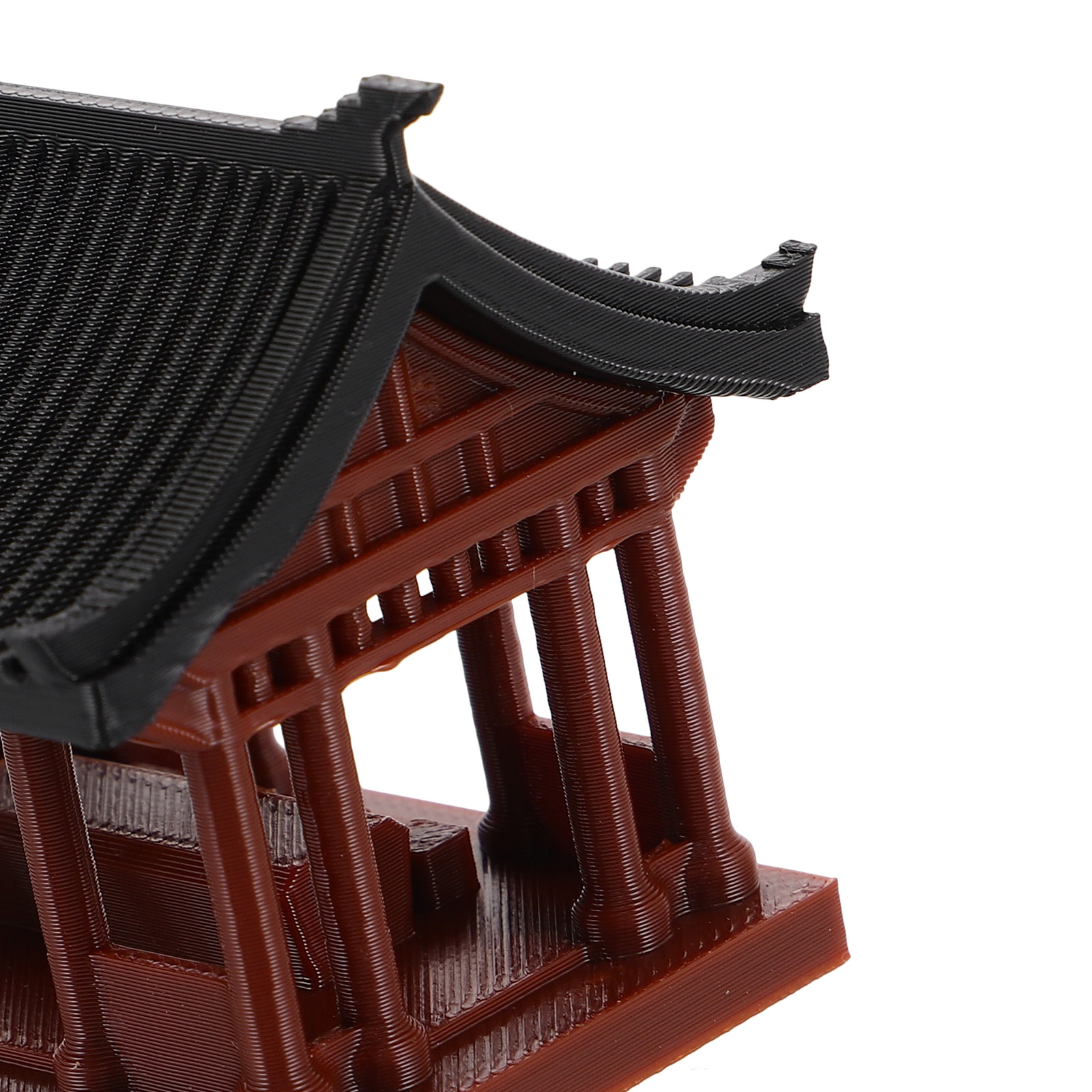 小さなアジア風パビリオンの置物。禅庭園や盆栽の装飾、ミニチュ - Bonsai Garden Set Up のレビューと価格