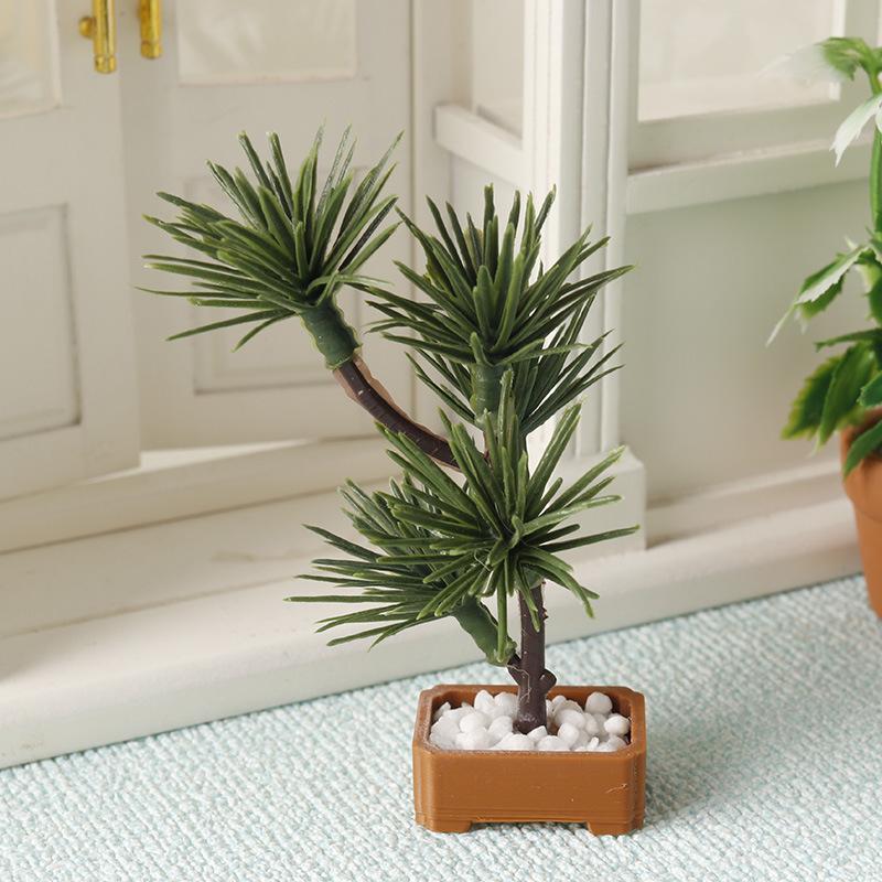1 個 1/12 ドールハウスシミュレーション松の木緑植物盆 - Us Bonsai Garden のレビューと価格