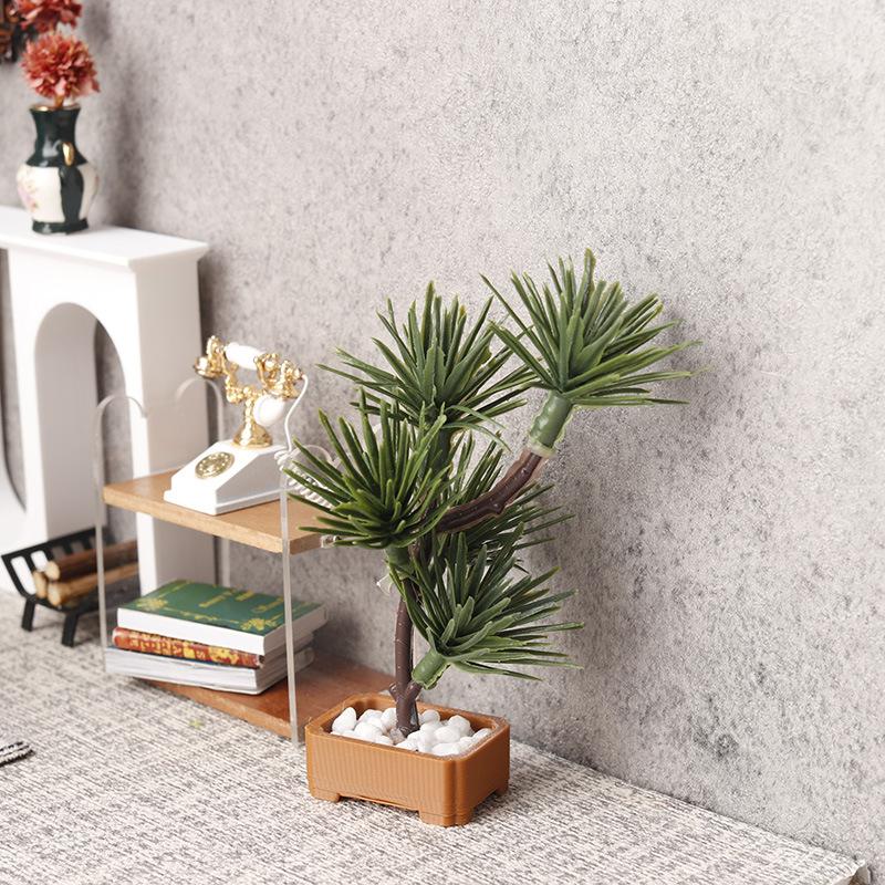 1 個 1/12 ドールハウスシミュレーション松の木緑植物盆 - Us Bonsai Garden のレビューと価格