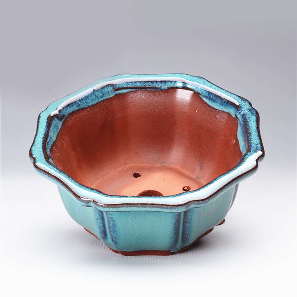 中国風盆栽鉢 通気性のある石器盆栽鉢 穴付き 中国風盆栽育成 - Training Pot Ceramic のレビューと価格