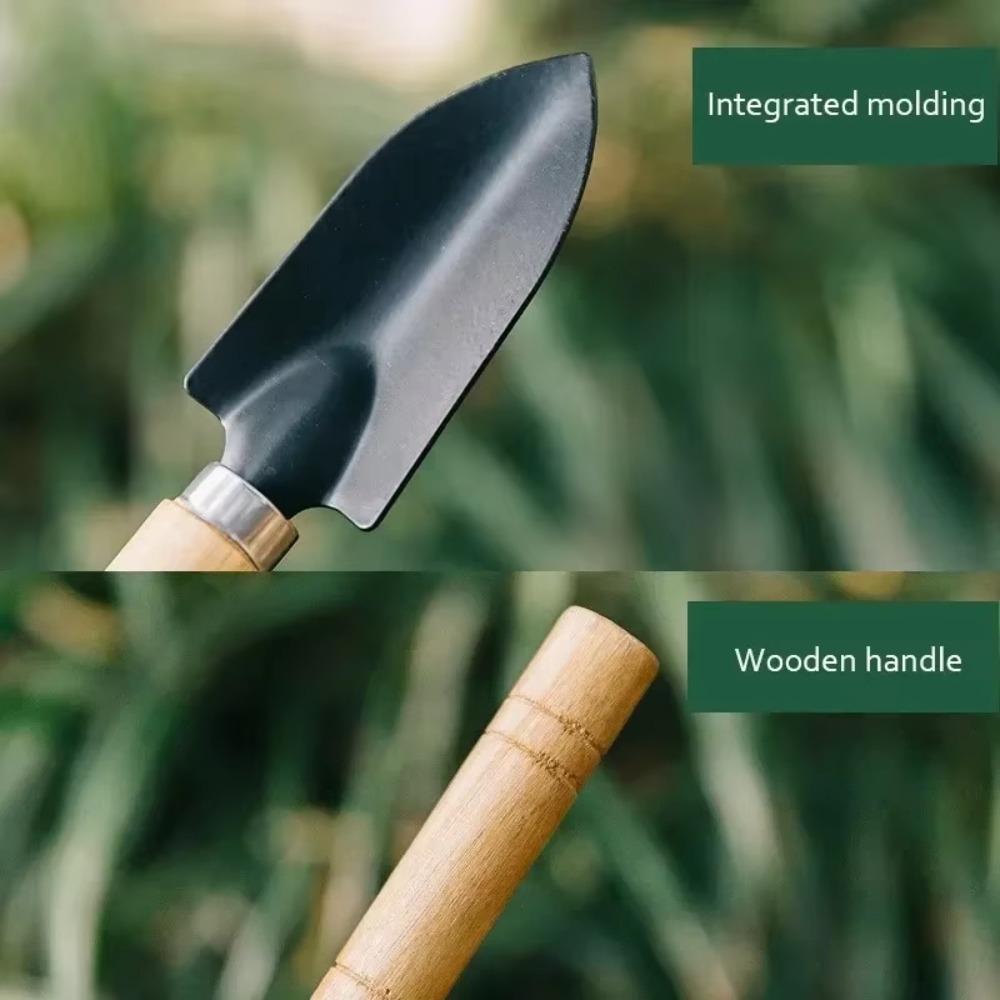 3 ピース/セットミニガーデンツールセット庭の植物用植木鉢サ - Soil Scoop Tool のレビューと価格