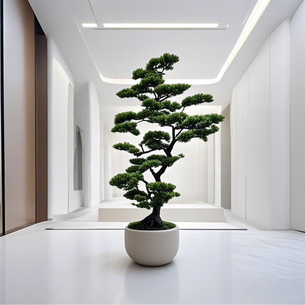 人工杉松の木 室内屋外庭園造園盆栽装飾 耐久性のあるプラスチ - Us Bonsai Garden のレビューと価格