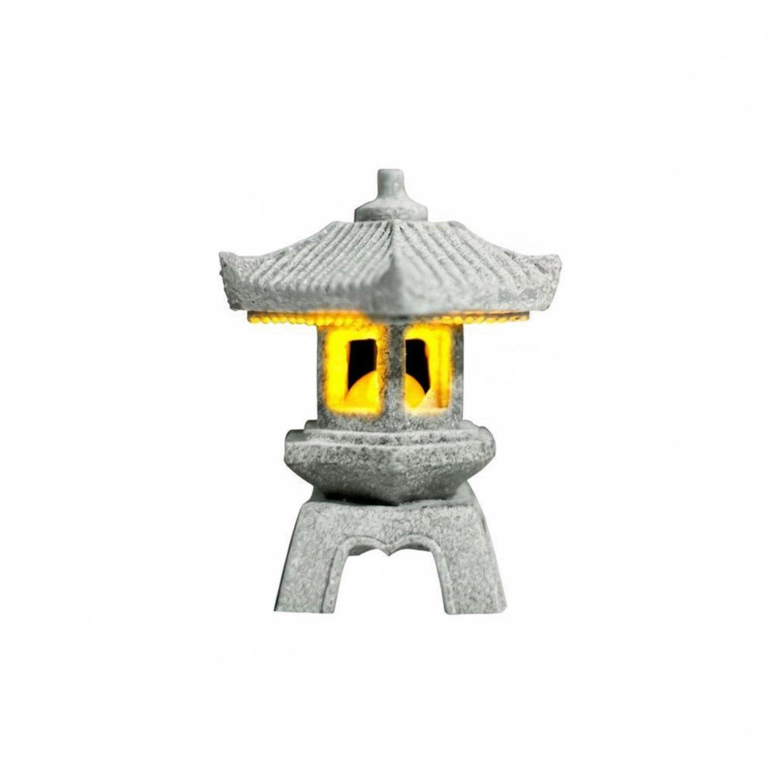 造園用ランタン 日本のランタン 石製卓上ミニチュア風景飾り  - Us Bonsai Garden のレビューと価格