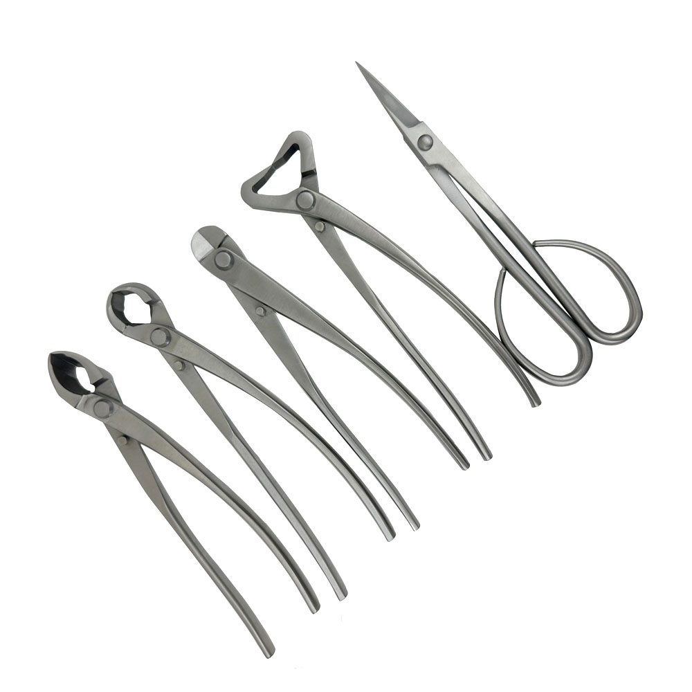 1セット5個入り 8インチ細柄盆栽道具セット 根切りノブカッ - Bonsai Tool Set のレビューと価格