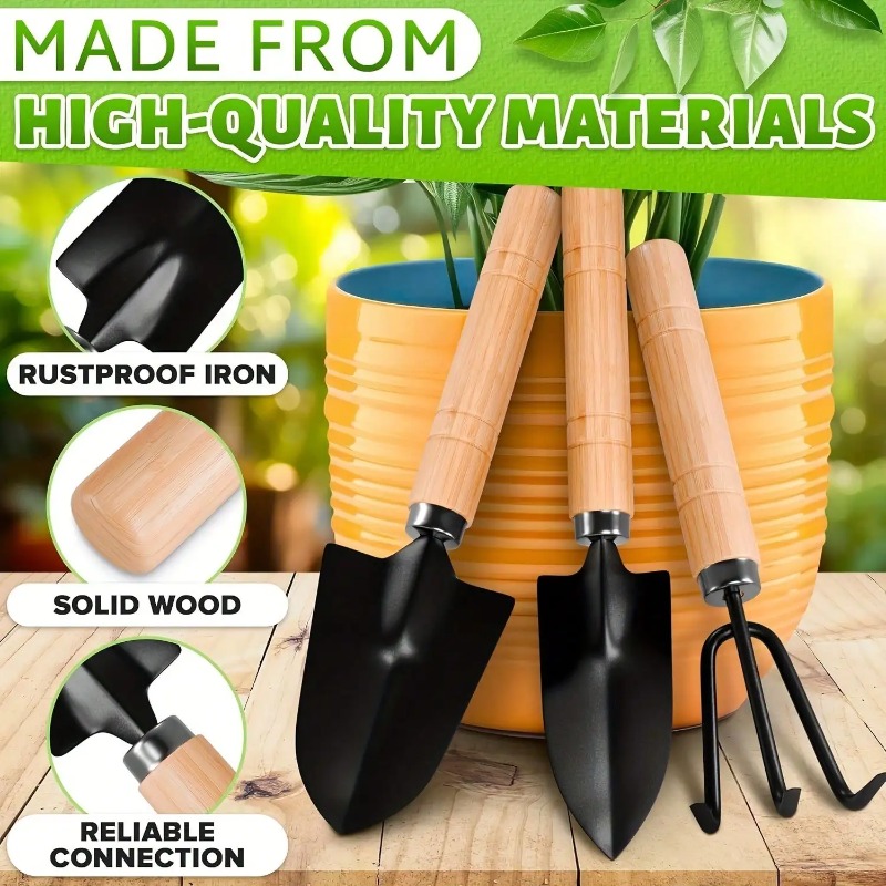 3PC/1セットミニガーデニングツールセットポータブル小型ガ - Soil Scoop Tool のレビューと価格