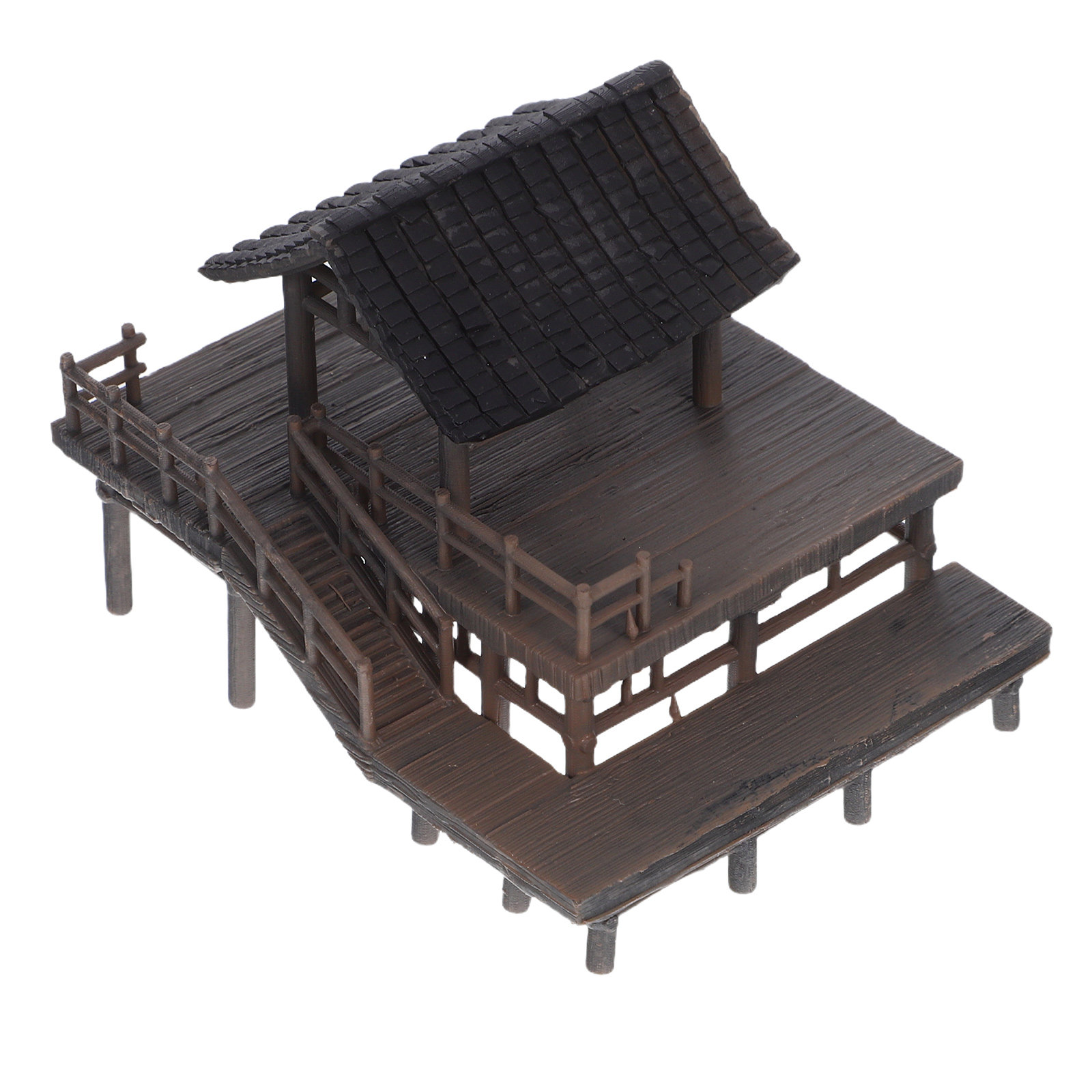 ミニパビリオン マイクロランドスケープ 水槽装飾 古代中国風 - Bonsai Garden Set Up のレビューと価格