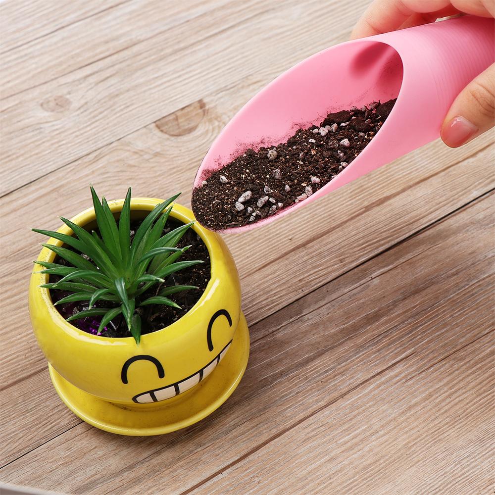 ミニ鉢植え栽培バケツ ガーデンツール プラスチックカップ 土 - Soil Scoop Tool のレビューと価格
