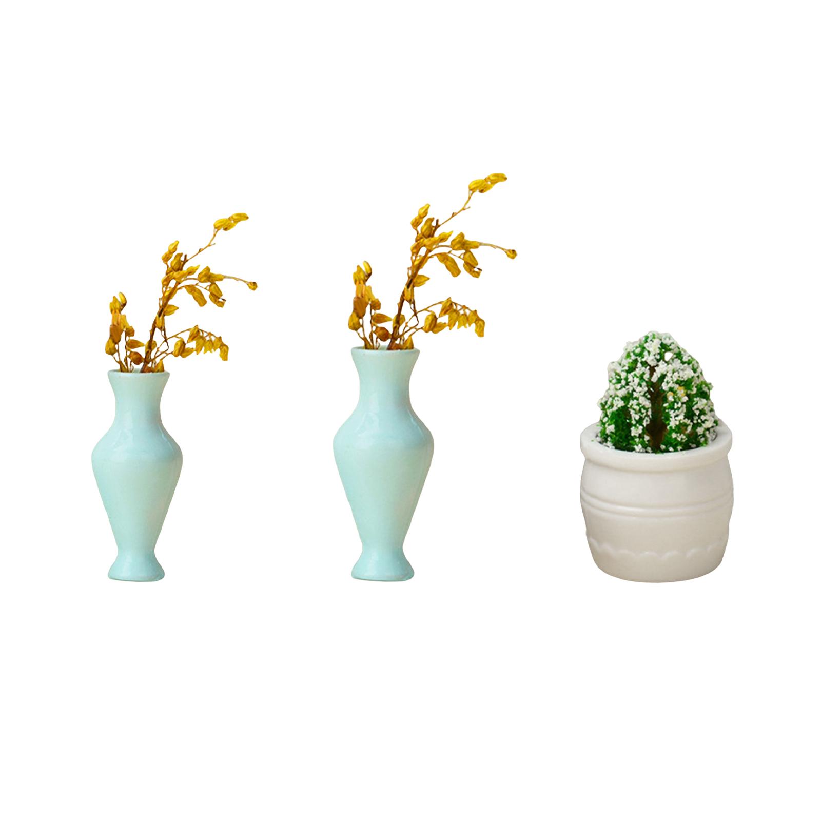 リアルなミニチュア花瓶モデル。ドールハウスや盆栽の装飾、マイ - Bonsai Garden China のレビューと価格