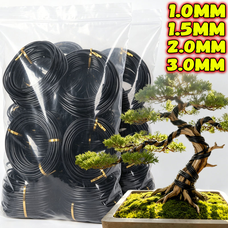 盆栽用ワイヤー 植物支柱 陽極酸化アルミニウム製 盆栽トレー - Bonsai Wire Aluminum のレビューと価格