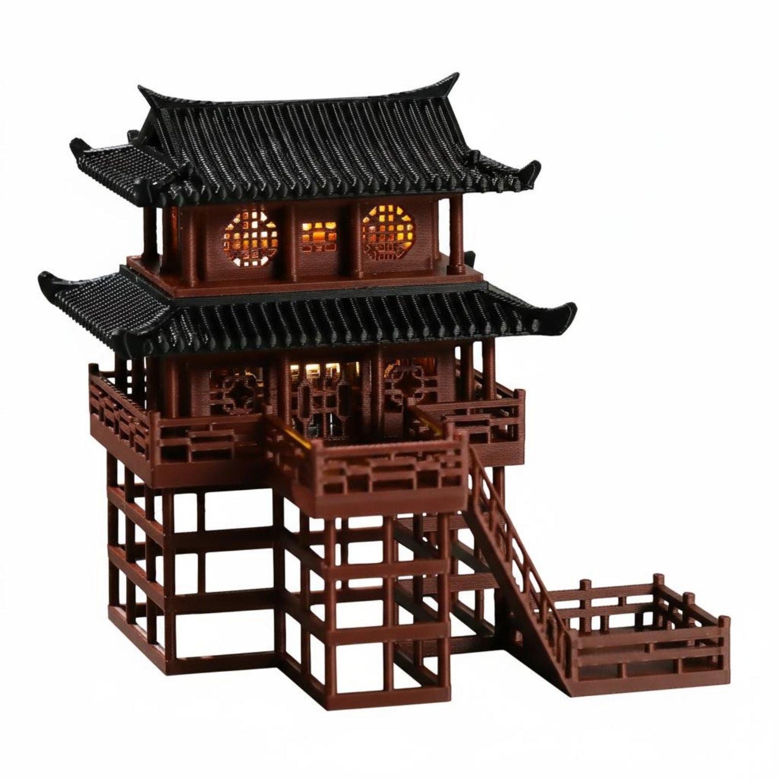 盆栽ハウス卓上プラスチック製パゴダミニマイクロ風景ホームアク - Us Bonsai Garden のレビューと価格